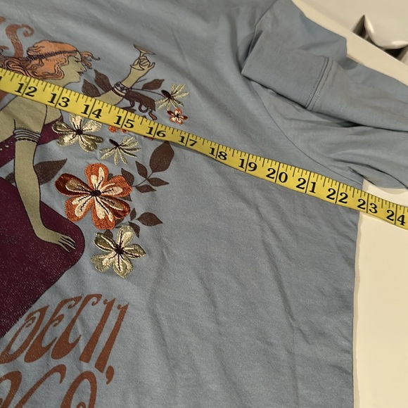 NWOT JANIS JOPLIN Long Sleeve Tee - Picture 6 of 10